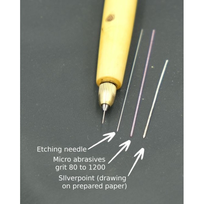 Pointe d'argent interchangeable 0.65mm (Ag999 22ga)