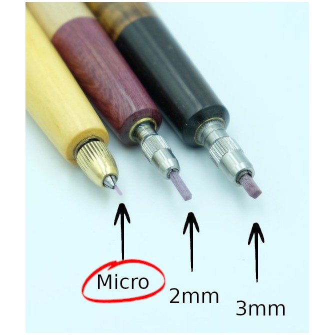 Pointe d'argent interchangeable 0.65mm (Ag999 22ga)