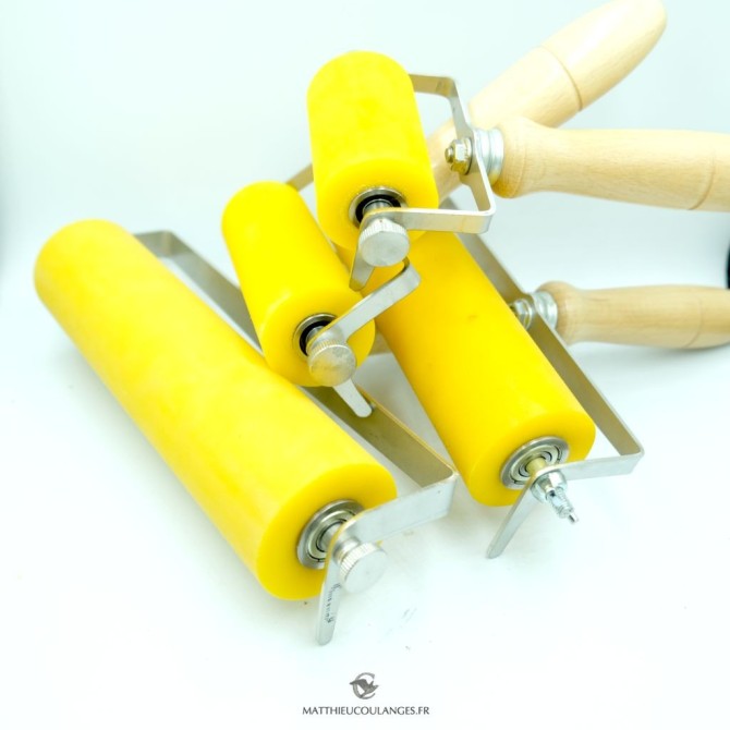 Professional Inking Rollers, Flexible (Made in Europe) and light weight