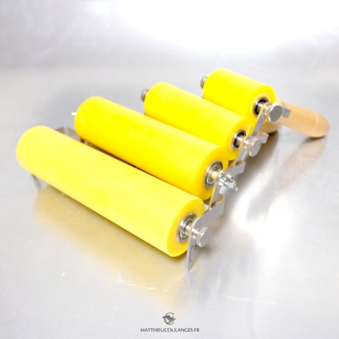 Professional Inking Rollers, Flexible (Made in Europe) and light weight
