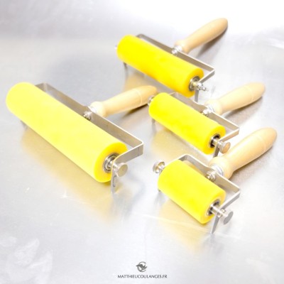 Professional Inking Rollers, Flexible (Made in Europe) and light weight