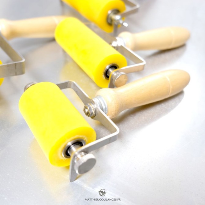 Professional Inking Rollers, Flexible (Made in Europe) and light weight