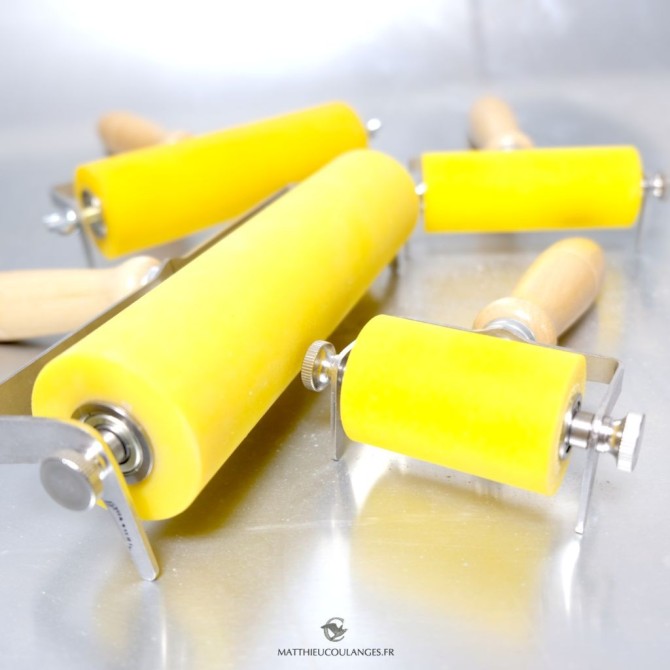 Professional Inking Rollers, Flexible (Made in Europe) and light weight