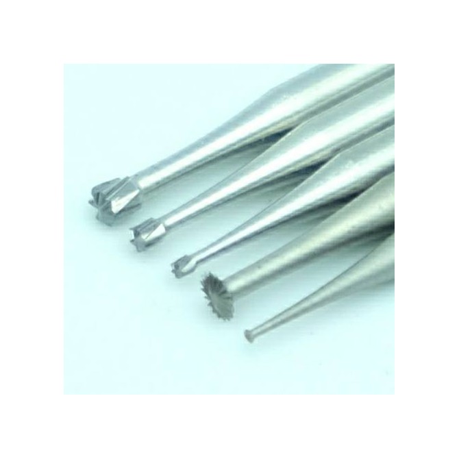 Roulettes burrs for making dotted lines / mini rotating rockers - with or without handle