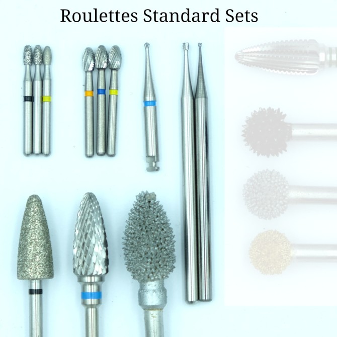 Intaglio roulette : essential burrs sets